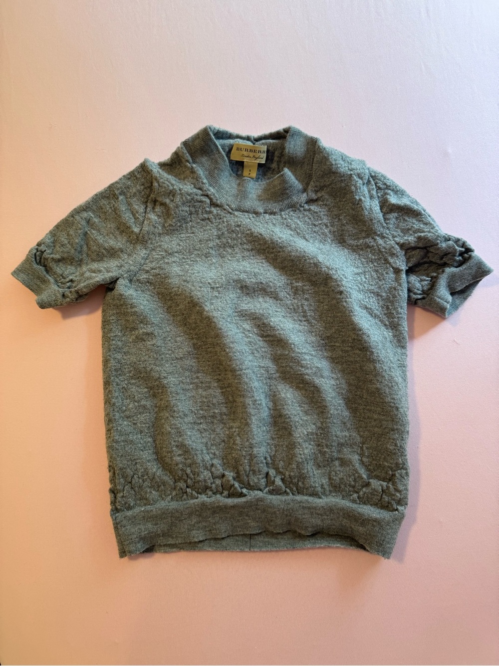 Burberry Merino Wool Crew Neck